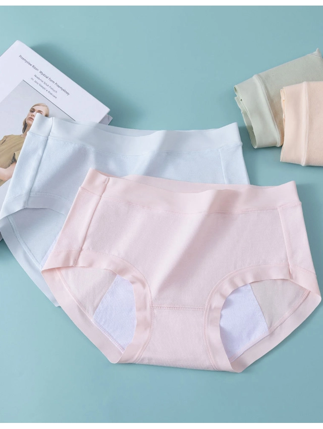 Quần Lót Nguyệt San HAKIMI Chống Tràn Kinh Nguyệt 3 Lớp Dáng Brief Ôm Sát QL230139